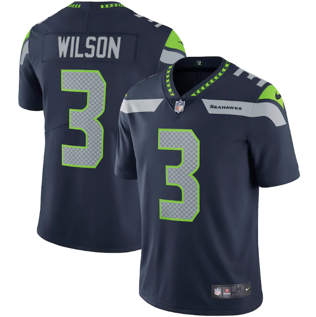 Camisa NFL Seattle Seahawks Vapor Limited Azul