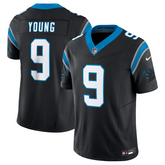 Camisa NFL Carolina Panthers Vapor F.U.S.E. Limited Preta