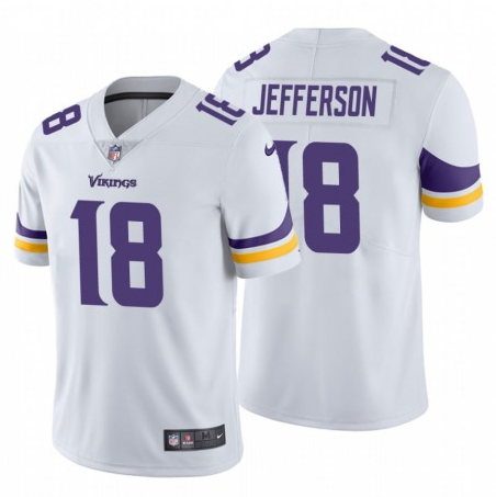 Camisa NFL Minnesota Vikings Vapor Limited Branca